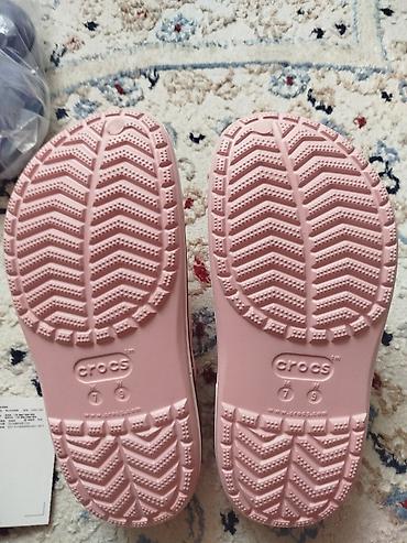 джибитсы: Сабо, 39, Crocs, Новый, цвет - Розовый — 2