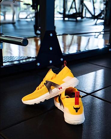 n work: Мужские кроссовки, 41.5, 42, Under Armour, Новый, цвет - Желтый — 5