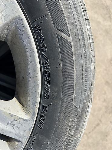 hyundai sonata 1: Колеса в сборе 205 / 65 / R 16, Всесезонная, Б/у, Комплект, Легковые, Литые, отверстий - 5 — 4