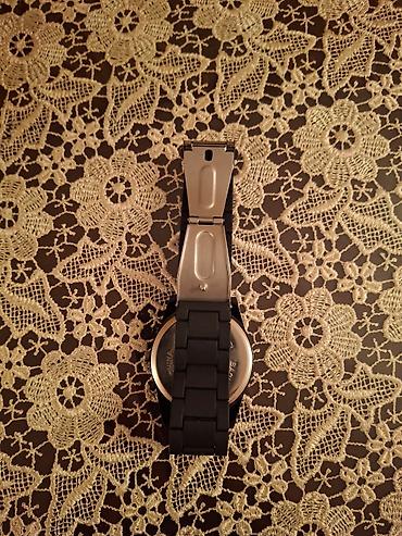saat armani: Emporio Armani kişi qol saatı - Rəng: mat qara - Korpus: dairəvi — 3