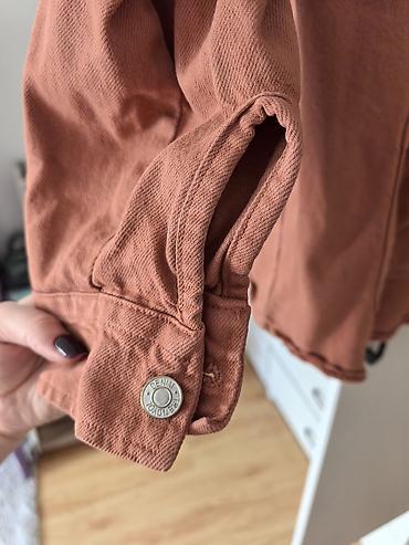рубашкалар: Рубашка-овершафт Trendyol Denim - Цвет: терракотово-розовый (теплый — 4