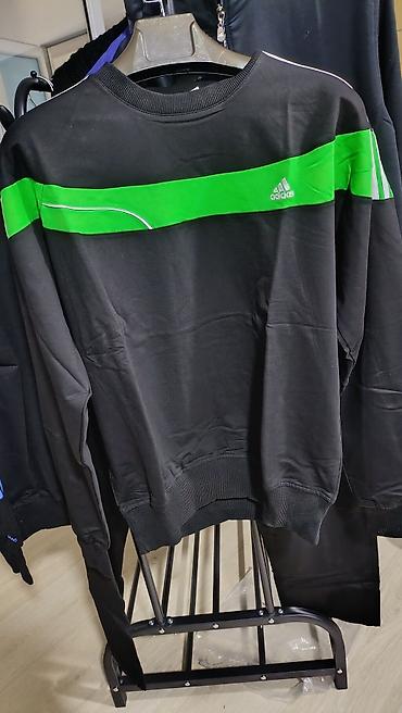 черные худи: Худи со штанами турецкого качестве Adidas мужская/унисекс - Цвет — 2
