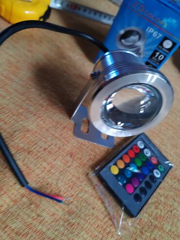 RS - Garden lighting: Led reflektor RGB 12V 10W za baštu fontanu bazen. 1600 din.
tel — 14