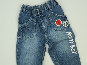 kurtka chłopięca tommy hilfiger: Denim pants, 9-12 months, condition - Good