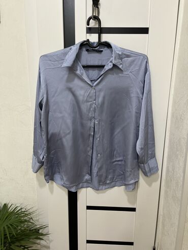мужская одежда tommy hilfiger: Блузка, Классикалык модель, Атлас, Solid print