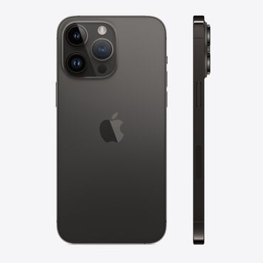 Apple iPhone: IPhone 14 Pro, Б/у, 256 ГБ, Черный, Защитное стекло, Чехол, Коробка, 88 %