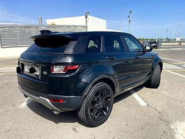 start stop: Range Rover Evoque, qara rəng, 5 qapılı premium kompakt SUV. Əsas — 4