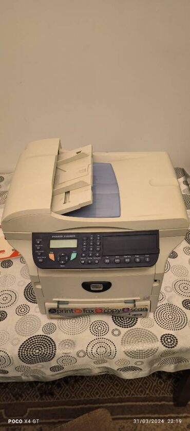 usaqlar ucun plansetler: Xerox Phaser Printeri 3100 tam işlək vəziyyətdə