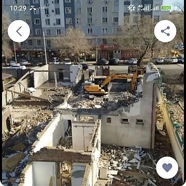 Курулуш жана оңдоо кызматтары: Услуги сноса и демонтажа зданий - Полный цикл работ по сносу — 1