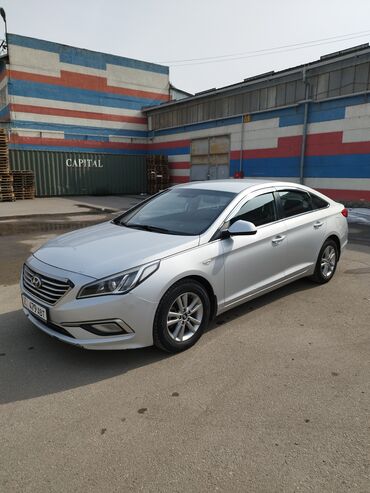 аренда авто хундай: Hyundai Sonata: 2015 г., 2 л, Автомат, Газ, Седан