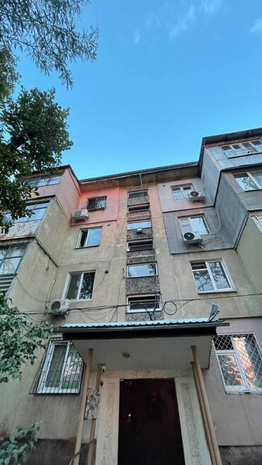 бишкек кварти: 1 бөлмө, 36 кв. м, 104-серия, 4 кабат, Эски ремонт