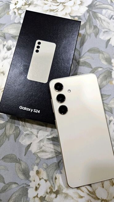 Apple iPhone: Samsung Galaxy S24, 128 GB, rəng - Gümüşü, Barmaq izi, İki sim kartlı, Face ID