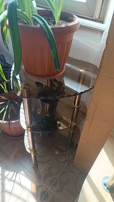 Полки для обуви: Элегантная угловая полка из светлого дерева с тремя вместительными — 21