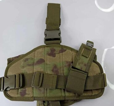 Lov i ribolov: Taktička futrola za nogu u kamuflažnoj boji, pogodna za nošenje — 4