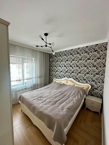 чон арыке: 2 бөлмө, 60 м², Чон-Арык а. 105-серия, 5 кабат, Евро оңдоо — 5
