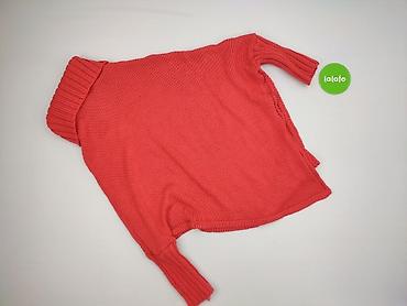 sweter w chmury: Ponczo damskie, rozmiar One size — 3