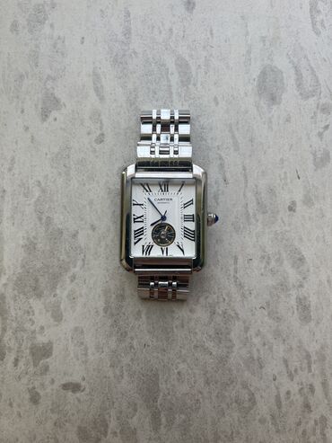 kişi üçün sep: Б/у, Наручные часы, Cartier, цвет - Серый