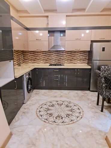 Uzunmüddətli kirayə mənzillər: Xətai Rayonu İdeal MTK metro Xətai 3 dəq məsafədə 16.2 mərtəbəsində — 5