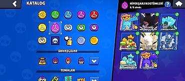 Digər: Brawl Stars oyun hesabı - Kupa: 52,118 - Savaşçılar: 100/101 - — 8