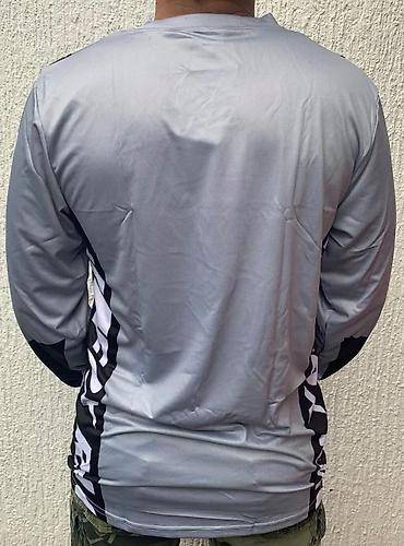 Sportska odeća: FOX dres sa dugim rukavima – sivi/ crni - Sportski dres za vožnju — 7