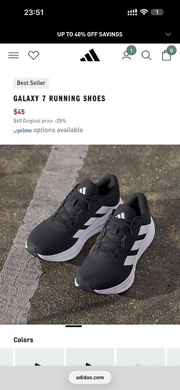 Мужская обувь: Кроссовки для бега adidas Galaxy 7! - Легкая дышащая верхняя часть из — 4