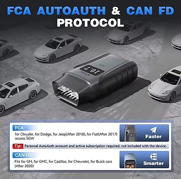 Alati za automobile: Novo- XTOOL Anyscan A30D V2.0 Bluetooth OBD2 CANFD FCA Cena skenera — 8