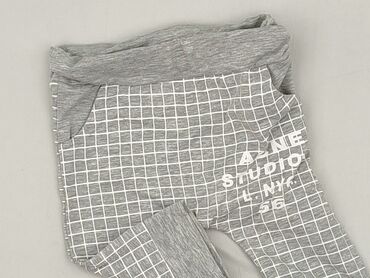 kurtki zimowe chłopięce 104: Baby material trousers, 6-9 months, 68-74 cm, condition - Perfect