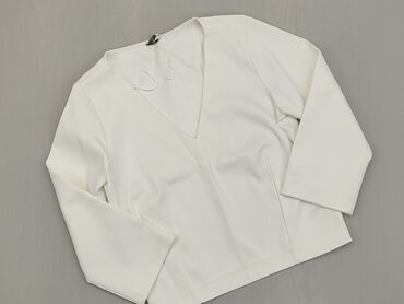 Bluzka, XS (EU 34), stan - Bardzo dobry, wzór - Jednolity kolor, kolor - Biały