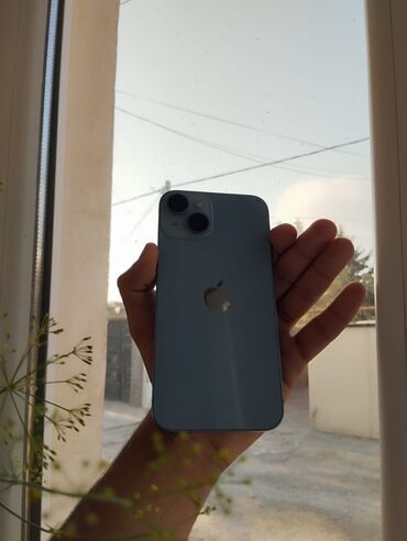 купить бу айфон 13: IPhone 14, Mavi, Zəmanət, Barmaq izi, Face ID