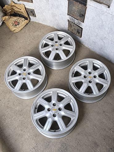 Литые Диски R 14 Chevrolet, Комплект, отверстий - 4, Б/у