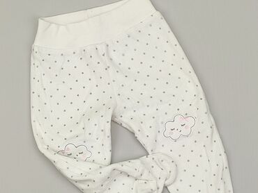 białe spodnie cargo bershka: Spodnie domowe Pepco, 9-12 m, wzrost - 80 cm., Bawełna, stan - Bardzo dobry