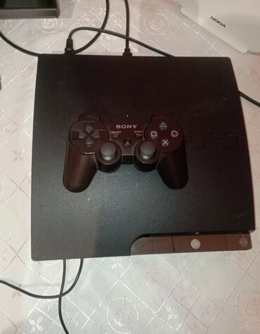 ikinci əl kompyuter: Ps3 satılır heç bir problemi yoxdur 2 pult üsdündə içində 40 oyun var