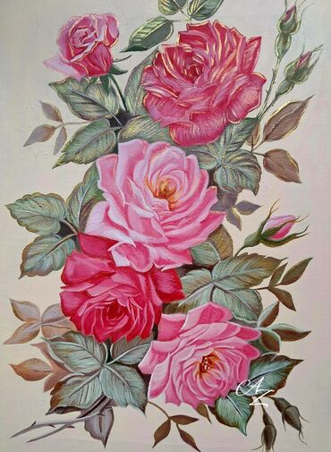 a herfi sekilleri: Akril 
kətan 
ölçü: 30x40
30 azn