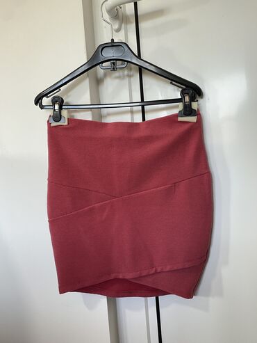 Skirts: S (EU 36), Mini, color - Pink