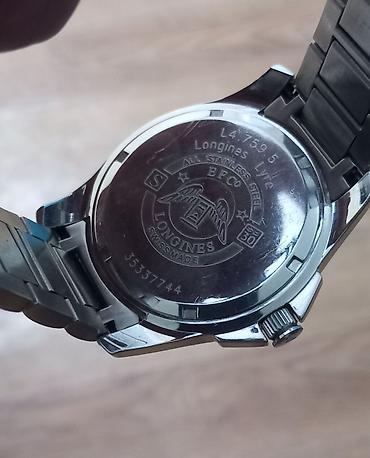 Классические часы: Классические часы часы, Longines, Швейцария, Водонепроницаемые, Унисекс, Б/у at lalafo.kg — 12 Классические часы: Классические часы часы, Longines, Швейцария, Водонепроницаемые, Унисекс, Б/у — 12