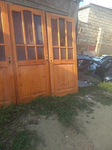 gul agac: Taxta qapılar dəsti - Material: təbii ağac (laklanmış), isti bal — 2