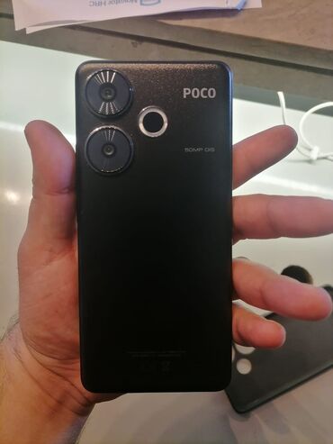 softbox qiymeti: Poco F6, 512 ГБ, цвет - Черный, Отпечаток пальца