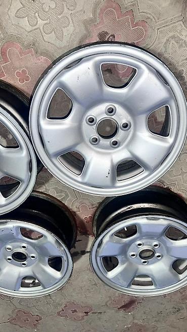 bbs 4 100: Железные Диски R 15 Комплект, отверстий - 5, Б/у — 1