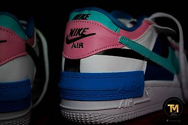 синие женские кроссовки: Кроссовки, 36, 37, 38, Nike, Новый, цвет - Голубой, Самовывоз, Платная доставка — 2