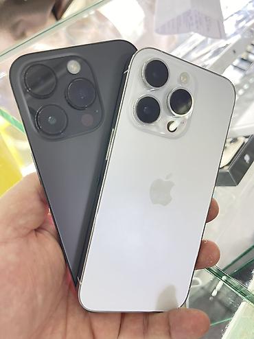 14: IPhone 14 Pro, Б/у, 256 ГБ, Черный, Защитное стекло, Чехол, Кабель, 93 % — 1