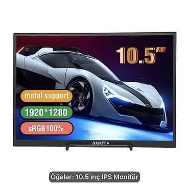 kamputur: APMTE/ANMATE 10.5" portativ IPS monitor - Ekran: 10.5 düym IPS panel — 3