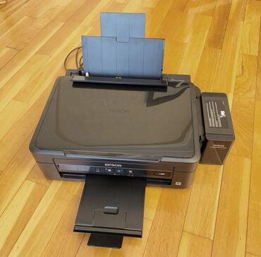 printer rengleri satisi: EPSON L364 model rengli printer. 3 funksiyasi da var (kopya - print -