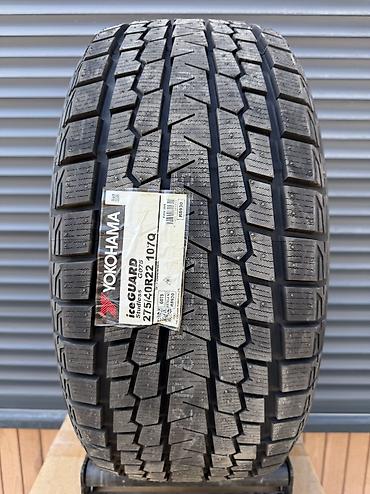 4х100 диски: Шины 275 / 40 / R 22, Зима, Новый, Комплект, Внедорожные (АТ/МТ), Япония, Yokohama — 1