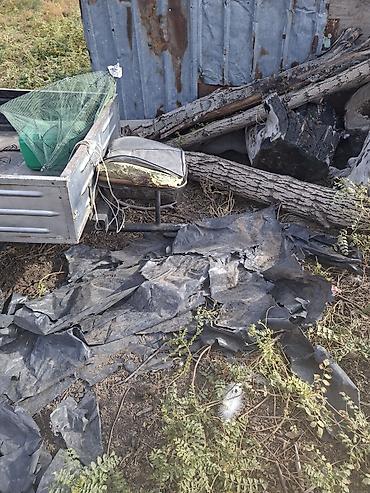 165 65 13: Одноосный прицеп-самосвал для мотоблока/квадроцикла/мини-трактора — 2