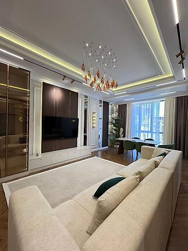 3 комнаты, 137 м², Асанбай мкр Элитка, 9 этаж, Дизайнерский ремонт