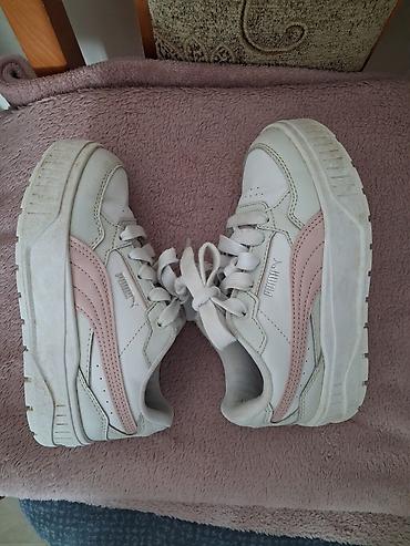gazelle patike: Puma dečije patike – koža/sintetika, bela boja sa puder‑roze Puma — 6
