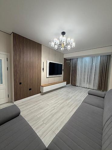 Батирлер: 2 бөлмө, 76 м², Асанбай мкр 7 кабат, Евро оңдоо — 9