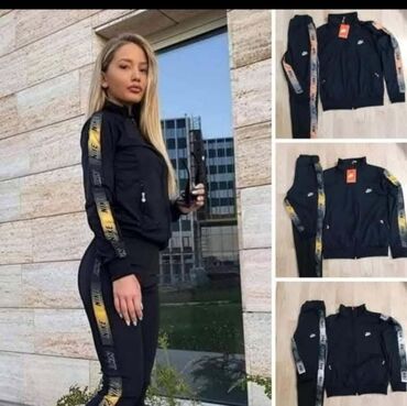 Gornji i donji deo: Zenska komplet trenerka mokra likra S M L XL 2XL Cena 3000 din — 5