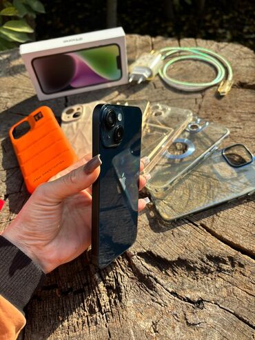 Apple iPhone: IPhone 14, 128 GB, Midnight, Barmaq izi, Simsiz şarj, Face ID — 5