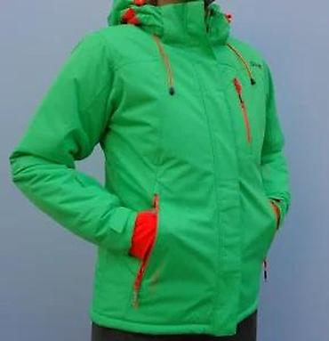 Ski jakne: Zimska/ski jakna – neon zelena sa narandžastim detaljima - Dizajn — 13